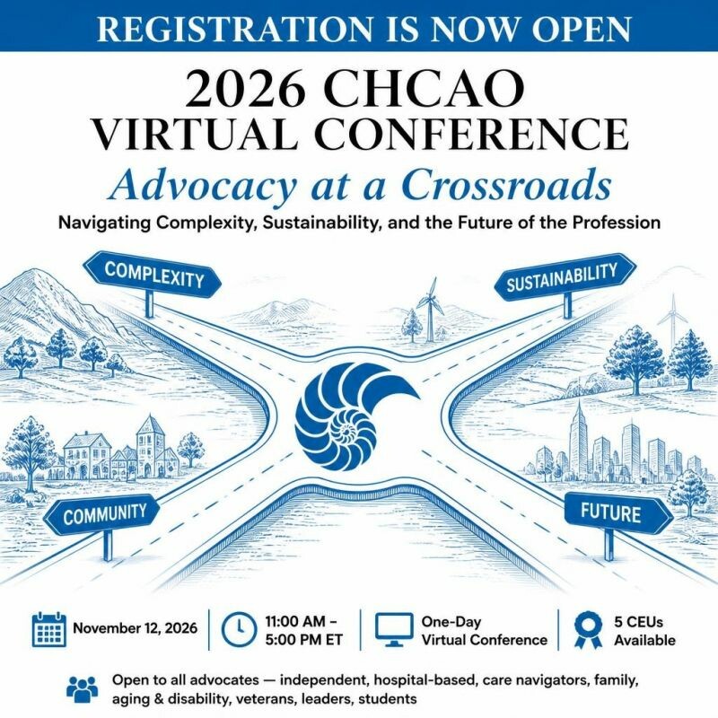 CHCAO Fall Virtual Conference 2026 graphic